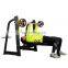 High quality strength training gym equipment press flat bench