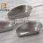 Metal round Scoop for sampling and mixing of concrete