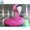 Hot-sale Dia5m Art inflatable Zoo flamingo bouncer/animal theme park