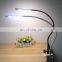 Hot Sell Gooseneck LED Book Reading Light Flexible Arm Light USB Lamp With Clamp