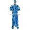 SMS Surgical Gown Disposable EN13795 Anti-static Medical Isolation Gown With CE