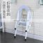 Factory wholesale elderly household stool chair folding toilet stool mobile toilet pregnant women  toilet chair