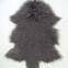 Black Grey White Pink Brown Mongolian Fur Rug Throw Tibetan Lambskin Fur Pelt Curly Hair Carpet