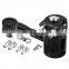 Universal Wilsondyno Aluminum 300ML Oil Catch Can Reservoir Tank Black Polish Baffled with air filter