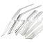 Chrome door visor side window deflector shade sun rain shield silver strips guard for Land Rover Discovery