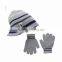 Wholesale Winter Pom Hat and Glove Set Adult