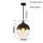Vintage Decorative Glass Pendant Light Restaurant Hanging Lamp