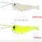 Factory Price Fishing Lure wholesale plastic soft Shrimp 3.5CM  50pcs/bag  soft bait Luminous Lures Fishing