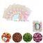 Plastic Snack Food Package Holographic Packaging Bags With Zipper Design