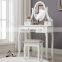 Vanity Wooden Dressing Table with Mirror
