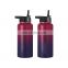 vacuum flasks stainless steel double wall vacuum insulated 32oz/40oz wide mouth water bottles with straw lid gift box