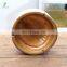 Bamboo Ashtray Windproof Desktop Ash Tray for Office Decoration Ash Holder for Smokers