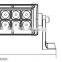 LED6-36 LED light bar 36w 2880lm 7inch combo beam Double row for auto Automotive lighting system work light E pistar LANTSUN