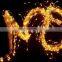 led copper wire string lights of fancy design