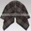 High Quality 100% cotton Yarn Dyed Flannel Brown Check Design