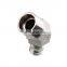 Hydraulic Pipe Fitting Elbow Adapter Adjustable Nut Inner Flare Male Elbow 45 degree