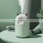 2021 Cute Cat New Design  Cool Mist Humidifier 300ml Water With  Led Lights