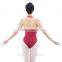 Adult Wide Strap Halter Ballet Two-tone Leotard Girls