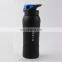 Stainless Steel Sports Drinking Bottle,Black Portable Water Bottle with Logo Design