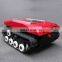 Mower chassis with rubber tracked undercarriage rubber track conversion system kits rubber track undercarriage