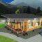 56sqm Galvanised Steel Structure Prefabricated House Residential Houses with Veranda in Netherlands
