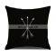 Latest Japanese Stylish Custom Decorative Home Decor Bedding Cheap Green Leaves Throw Pillow Cases
