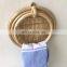 Hot Sale Rattan Towel Hanger, Circle Rattan Hanger Towel Rack Wholesale Vietnam Supplier