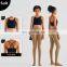 Wholesale High Neck Sports Shockproof Bras Cross Longline Backless Yoga Custom Tank Tops