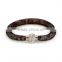 Hot sale Stardust Mesh Single Wrap Bracelets With Crystal stones Filled Magnetic Clasp Charm Wristband Bangles