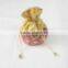Double Tinsels Design and Hot Red Organza Gift Bags /Pouch for Christmas's/Wedding's/Everyday's Present' Decoration