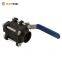 [RUOTENG]  Carbon Steel WCB 3PC Ball Valve With BSP/BSPT/NPT Thread
