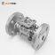 [RUOTENG]  For Actuator Type 3PC Stainless Steel Flanged Ball Valve With Platform Ball Valve Female Thread For Water Ball Valve