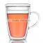 CE/EU/FDA/SGS/LFGB High Quality Double Wall Glass/glass Cup/glass Coffee Cup