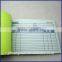 custom business form invoice booklet