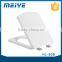 HL-808 MEIYE UF 480*375*58mm Elongated Soft-closing Toilet Seat Cover Ramp Down Toilet Lid