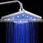 LED Overhead Rain Shower, LED light Shower Head, Rain Shower Head Ceiling