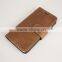 High Quality Genuine Leather Mobile Phone Flip Cover Case for iPhone 6