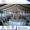 white cheap romantic marquee party wedding tent with tables and chairs