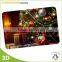 Hot Sale Colorful 3D Plastic Kids Christmas Placemats