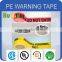 biggest manufacturer cheap & nice PE caution tape warning tape traffic barrier tape