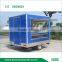 factory price. snack customized mobile food vending trailer