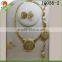 latest design gold plated jewelry sets jewelry manufacturer in china JQ056-4