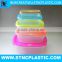300ml Dinner Seasoning bagasse personalized multi rectangle 3 pcs set food container