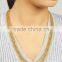 Bollywood Indian Style Amazing Gold Plated 3 Line String Set