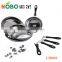 Cheapest price stainless steel non-stick frying pan with bakelite handle