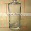 Round Glass Perfume Bottle with pump sprayer 100ml,110ml,120ml