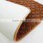 polyester Floor mat soft bath room mat with grey color