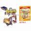 Wheelloader and Excavator 3d jigsaw puzzle education toy