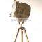 nautical Australian Signal Light Timber Tripod Antique decoration Floor lamps Nautical focus light