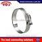 American industrial design stainless steel flexible hose exhaust clip